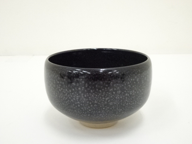 JAPANESE TEA CEREMONY / TEA CHAWAN / TENMOKU GLAZE / ARTISAN WORK